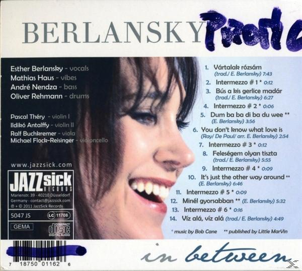 Berlansky - In Between  - (CD)