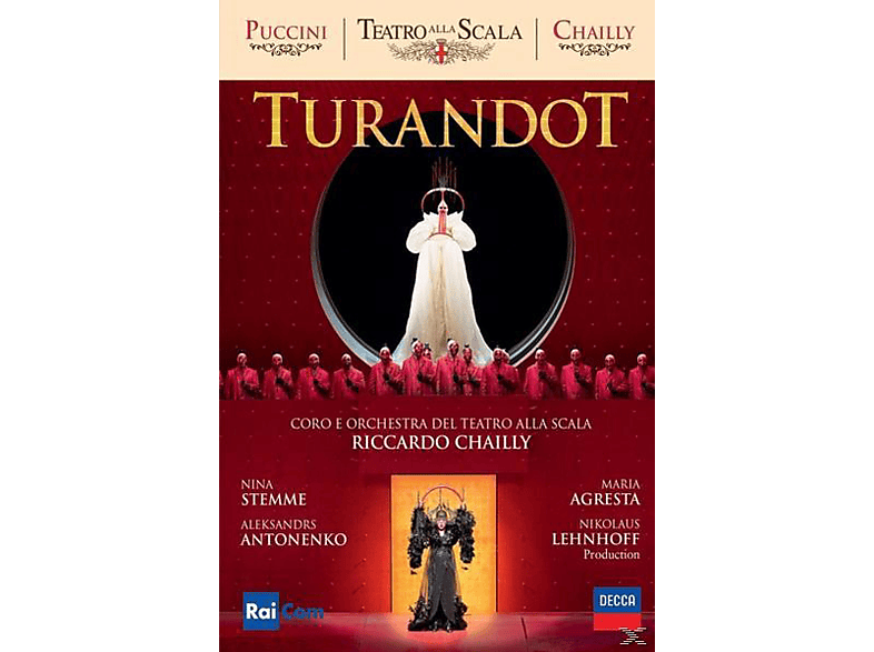 Nina Stemme, Maria Agresta, Aleksandrs Antonenko, La Scala Orchestra - Turandot  - (DVD) | Musik-DVD & Blu-ray