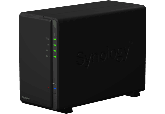 SYNOLOGY DS216PLAY - Server NAS (HDD, SSD, 0 TB, Nero)