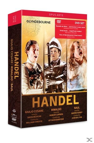 VARIOUS, Orchestra Of The Age Of Enlightment, Glyndebourne Chorus - GIULIO CESARE/RINALDO/SAUL  - (DVD)