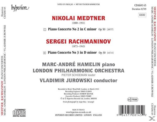 Marc-andré Hamelin - Klavierkonzerte  - (CD)