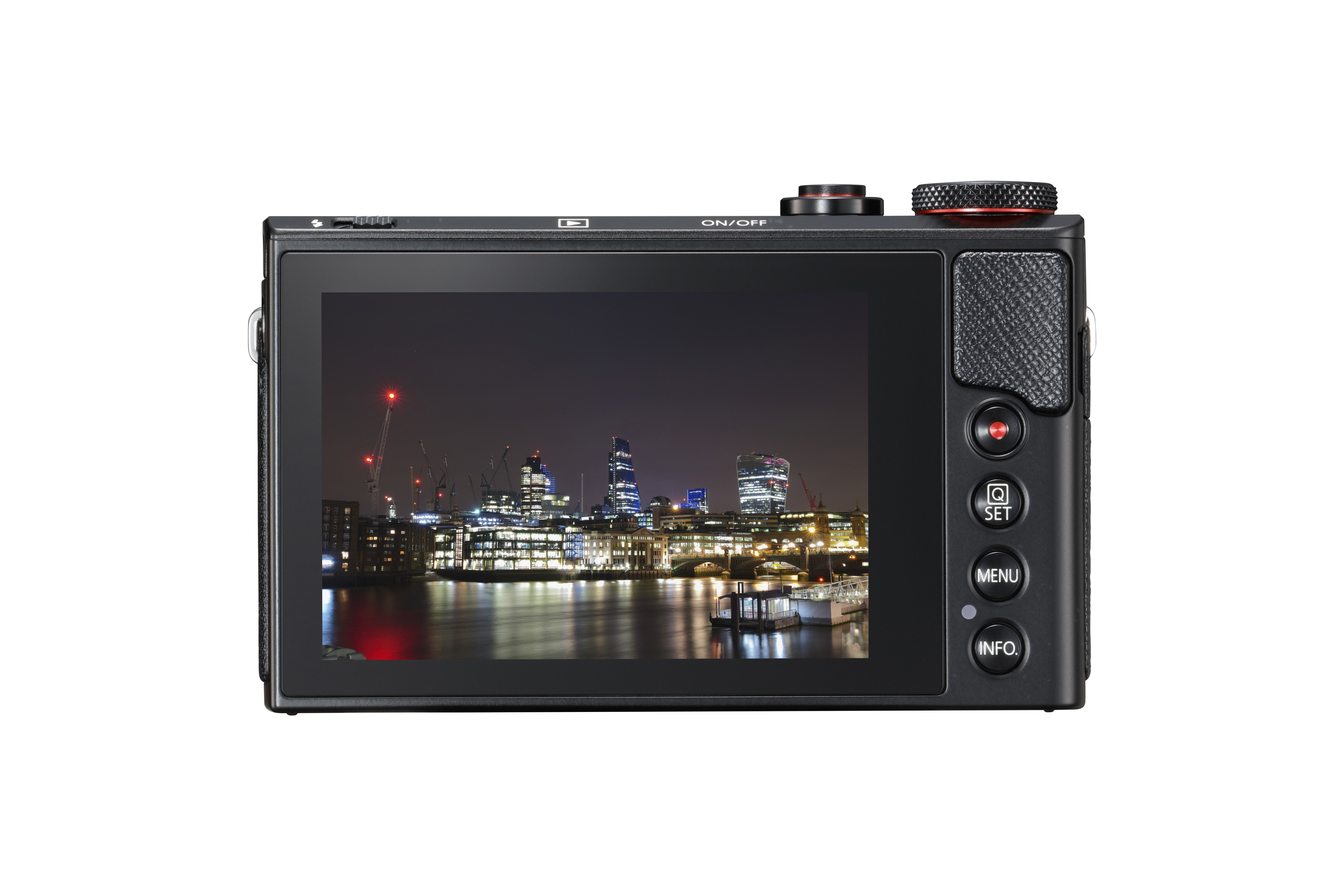 CANON PowerShot G9 X Mark II Digitalkamera Schwarz, 3fach opt. Zoom, Touchscreen-LCD (TFT), WLAN