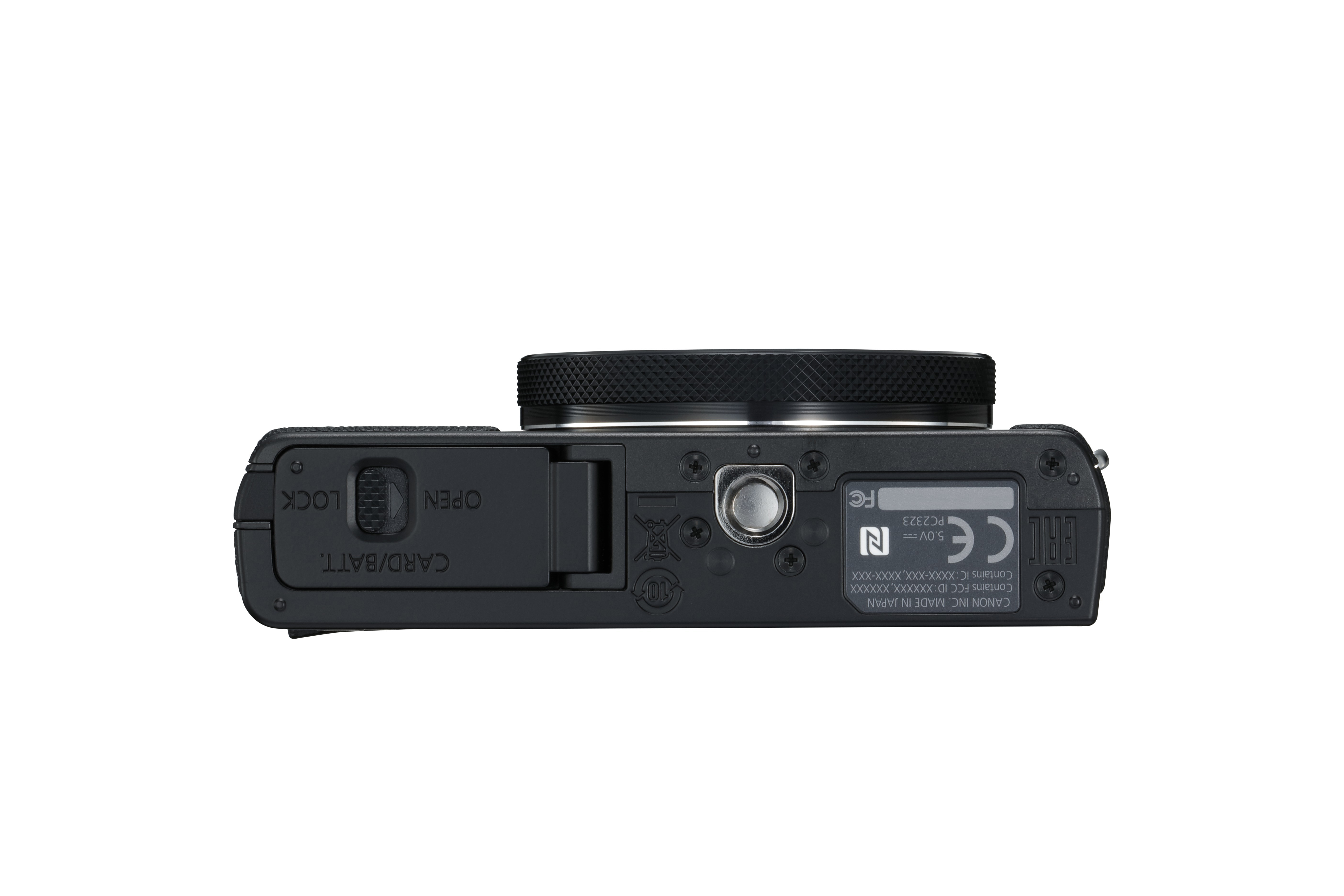 CANON PowerShot G9 X Mark II Digitalkamera Schwarz, 3fach opt. Zoom, Touchscreen-LCD (TFT), WLAN