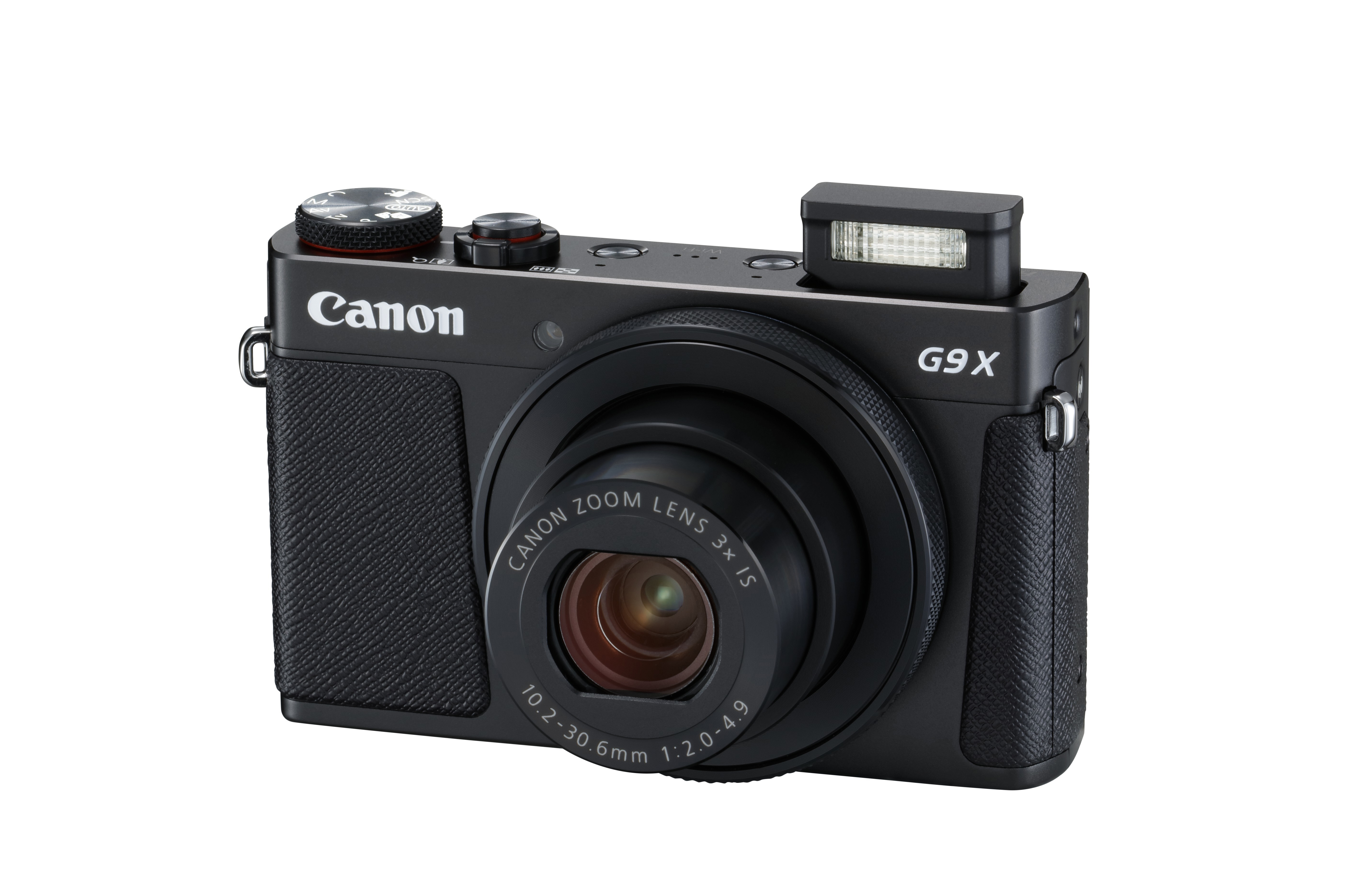 CANON PowerShot G9 X Mark II Digitalkamera Schwarz, 3fach opt. Zoom, Touchscreen-LCD (TFT), WLAN