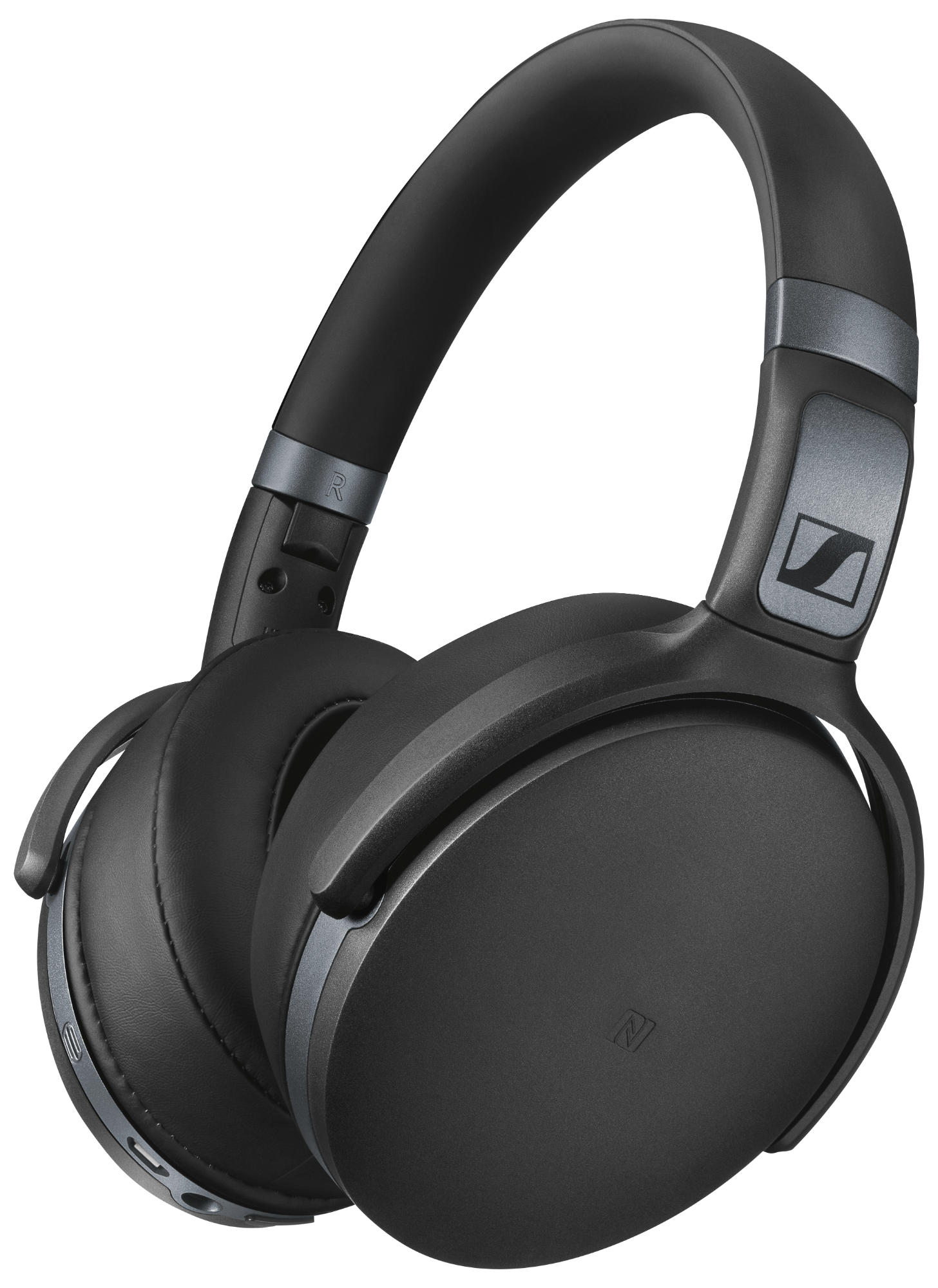 Auriculares inalámbricos Sennheiser HD BTNC, NoiseGard, 25 horas,  Negro