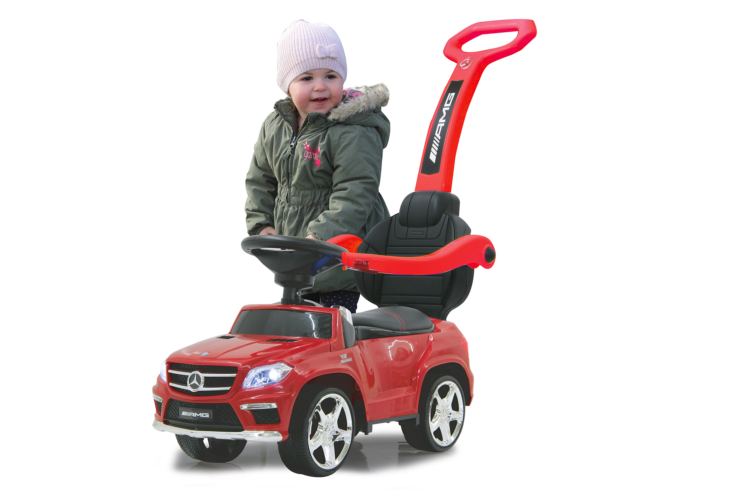 JAMARA KIDS Mercedes GL63AMG 2in1 Rutscher Rot