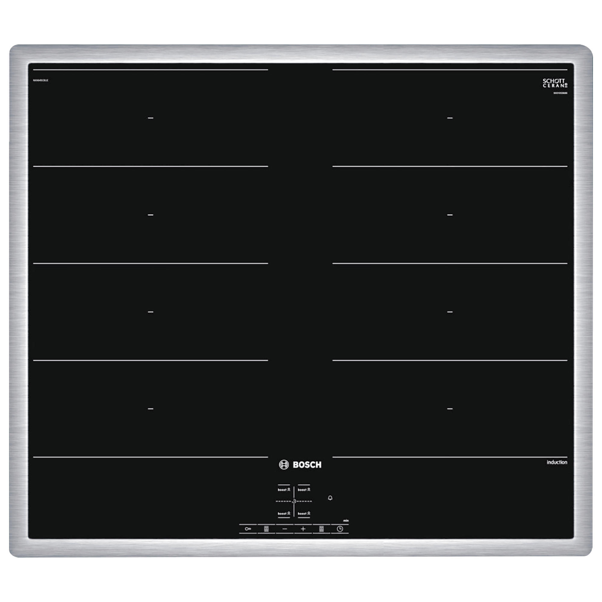 BOSCH NXX645CB1E Induktionskochfeld (583 mm breit, 4 Kochzonen)