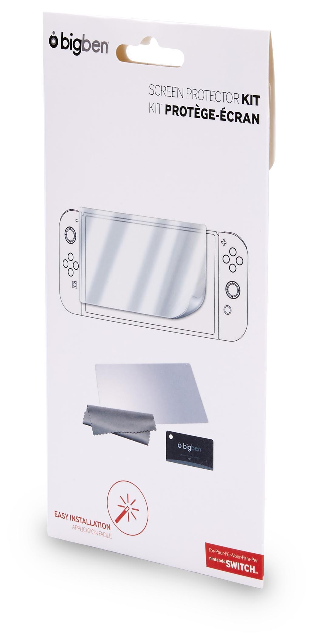 Nintendo Switch Switch™ Kit Schutzfolie, BIGBEN Transparent Protection