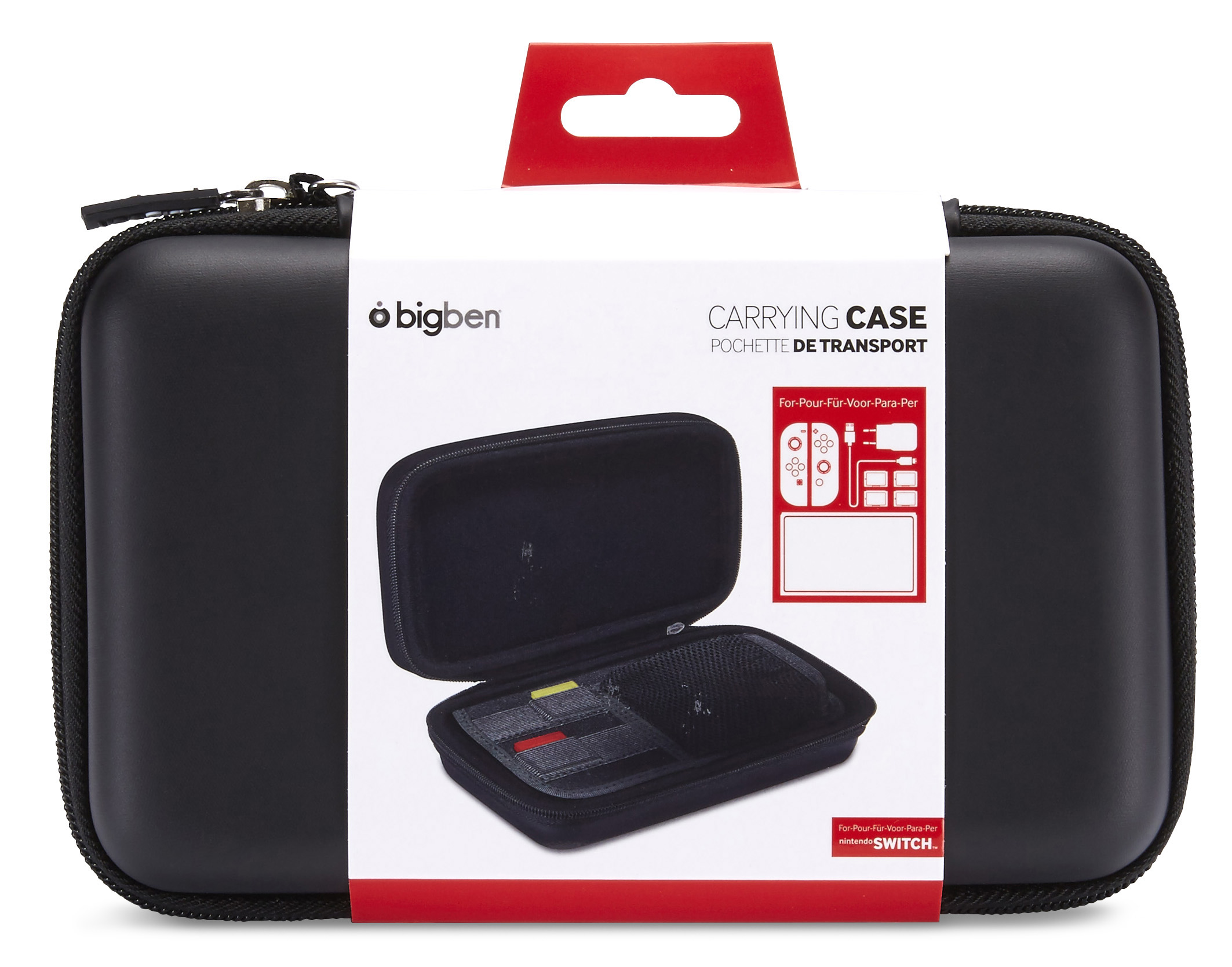 BIGBEN Switch™ "Classic" Nintendo Switch Tasche, Schwarz
