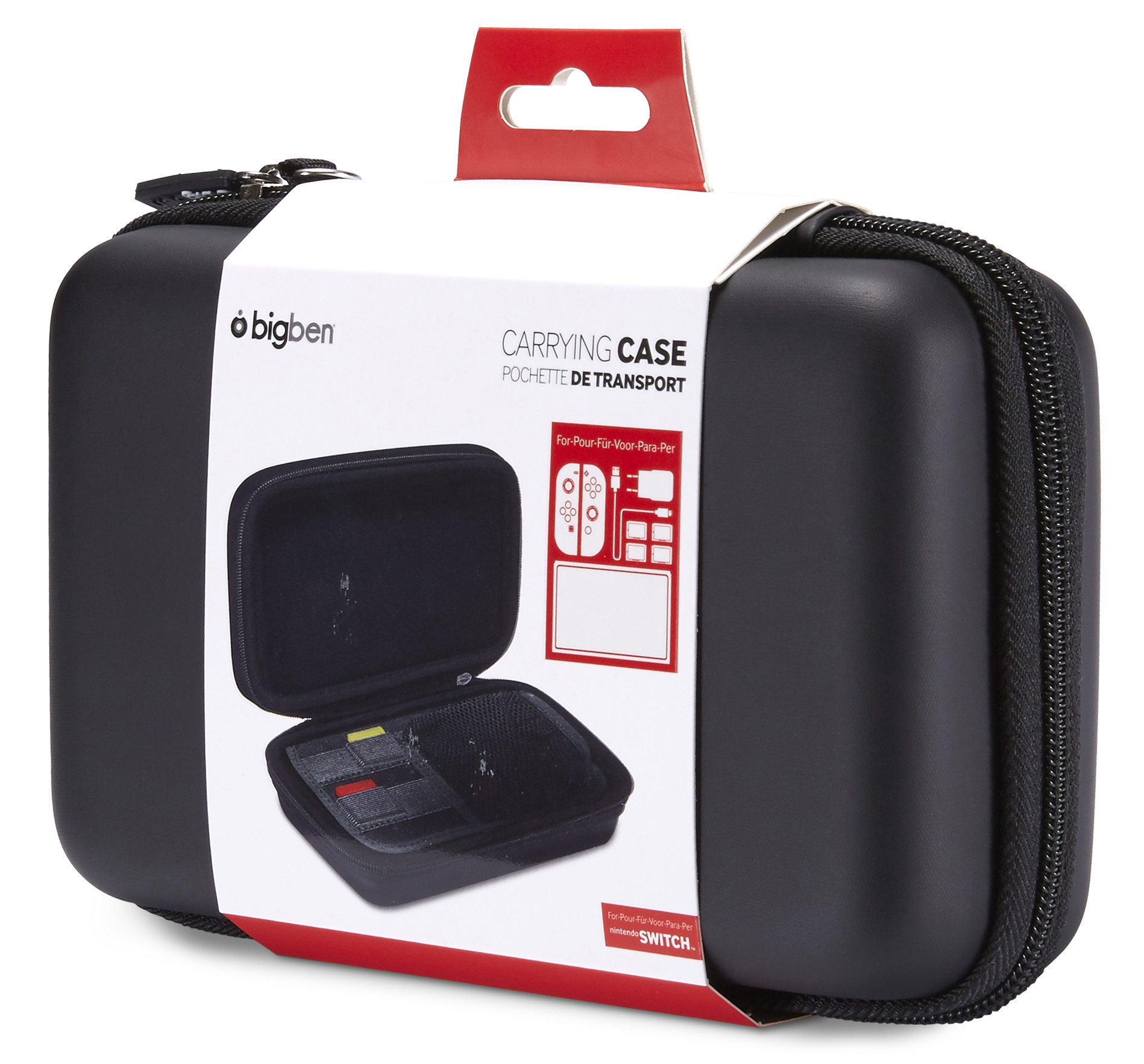 BIGBEN Switch™ "Classic" Nintendo Switch Tasche, Schwarz