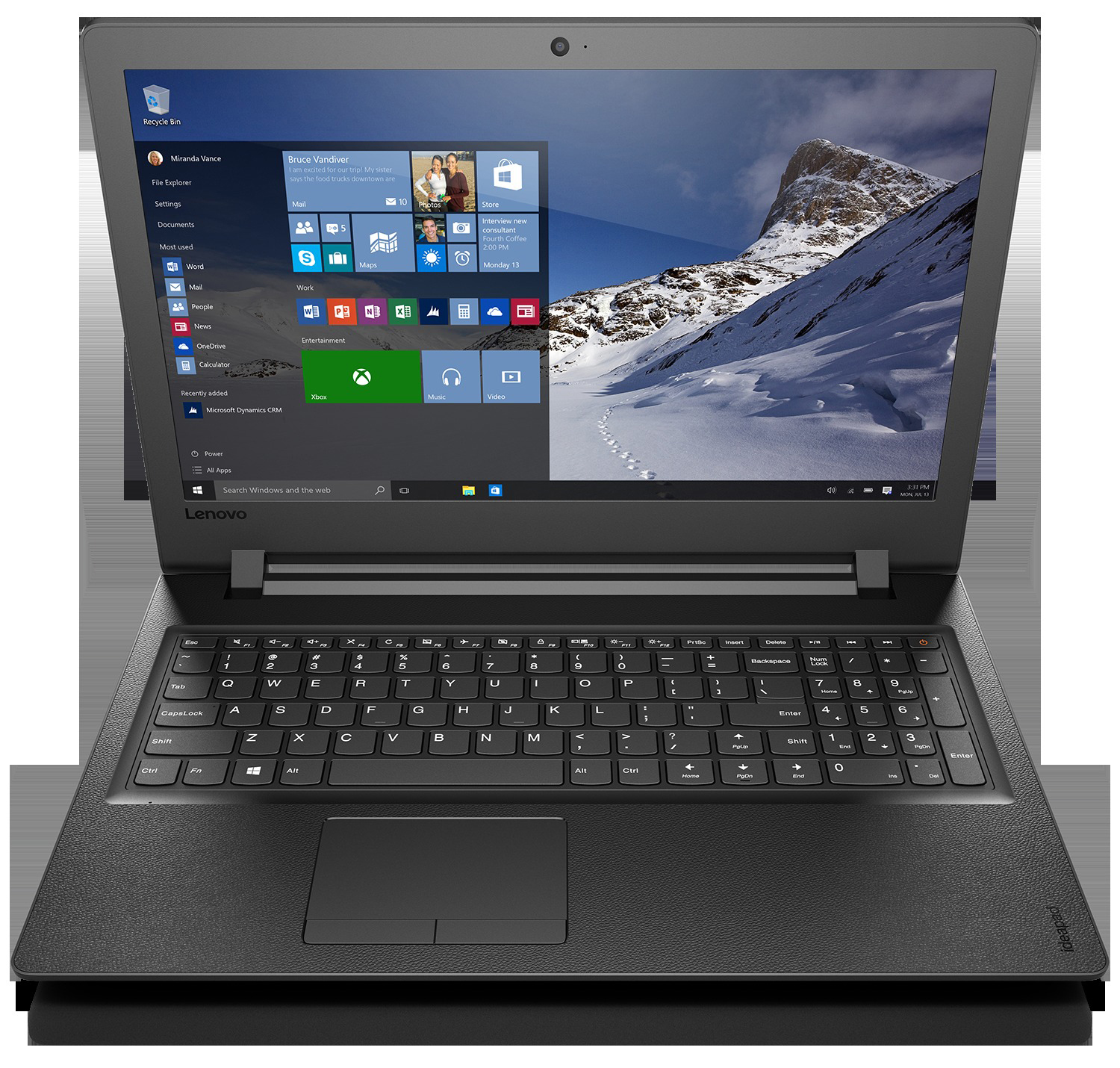LENOVO IdeaPad 110 - 15,6 Zoll - Intel® Core™ i3 i3-6006U - 4 GB - 1 TB - Intel® HD 520 - Windows 10 (64 Bit)