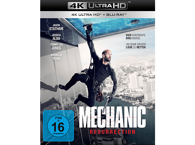 Mechanic: Resurrection 4K Ultra HD Blu-ray + Blu-ray (FSK: 16)