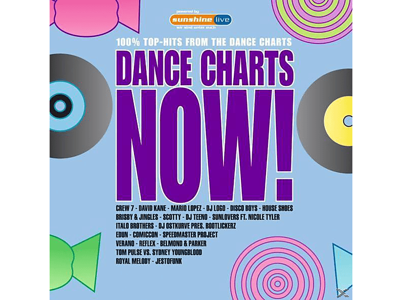 VARIOUS | VARIOUS - Dance Charts Now! - (CD) Dance & Electro CDs ...