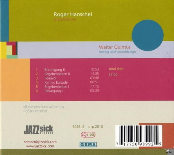Roger Hanschel - Karmic Episode  - (CD)