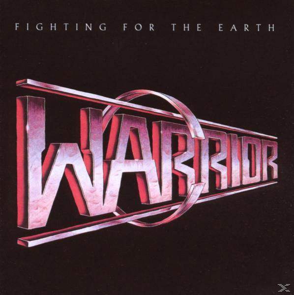 CD-Cover von Warrior, mit schwarzem Hintergrund und dem Wort WARRIOR.