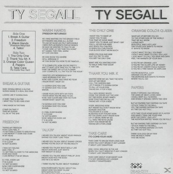 Ty Segall - Ty Segall   - (CD)