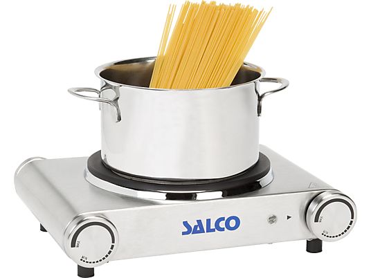 SALCO SKP-1500 - Piastra di cottura. (Acciaio inossidabile)