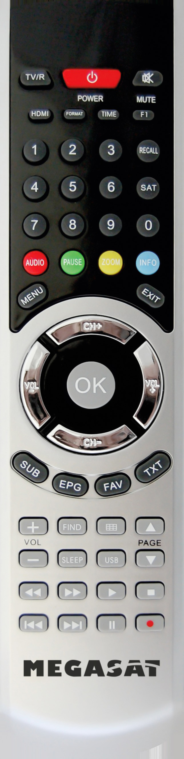 MEGASAT HD 935 Twin V2 Receiver (HDTV, PVR-Funktion, Twin Tuner, DVB-S, DVB-S2, Schwarz)