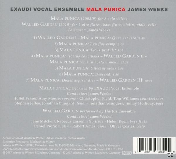 Exaudi-(vocal Ensemble) - Mala Punica  - (CD)