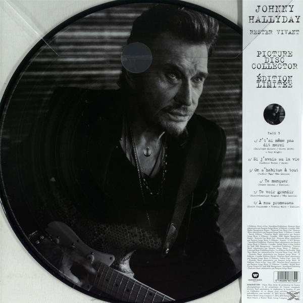 Johnny - (Vinyl) Rester - Hallyday Vivant