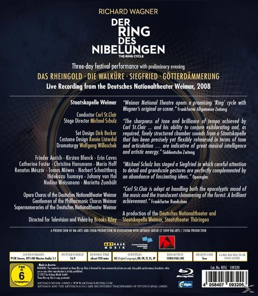 Diverse Opernsänger, Orchestra and Chorus of the Staatskapelle Weimar - Der Ring des Nibelungen  - (Blu-ray)