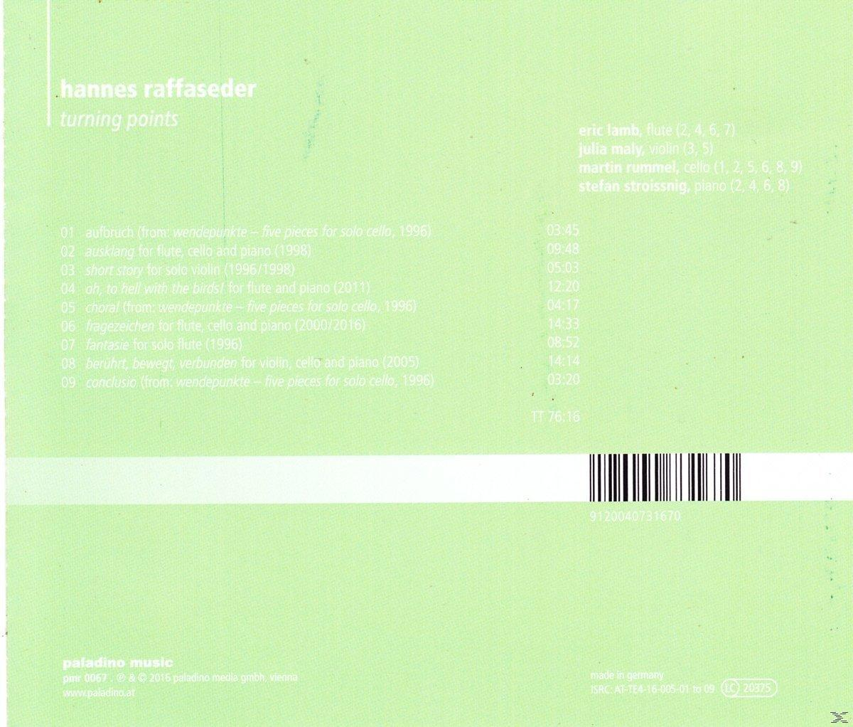 Hannes Raffaseder - Turning Points  - (CD)