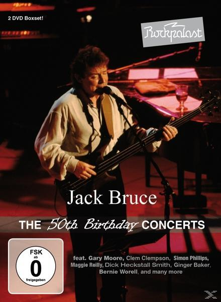 Jack Bruce - ROCKPALAST - THE 50TH BIRTHDAY CONCERTS  - (DVD)