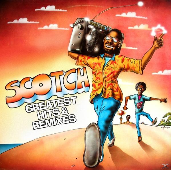 Albumcover: Mann trägt Ghettoblaster, zwei Figuren rennen am Strand, Titel.