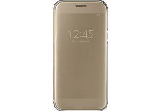 SAMSUNG EF-ZA520CFEGWW Clear View Telefon Kılıfı Gold