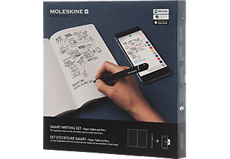 MOLESKINE MOLESKINE Smart Writing Set - Tablet e penna di carta + - Bluetooth - Nero - Penna digitale