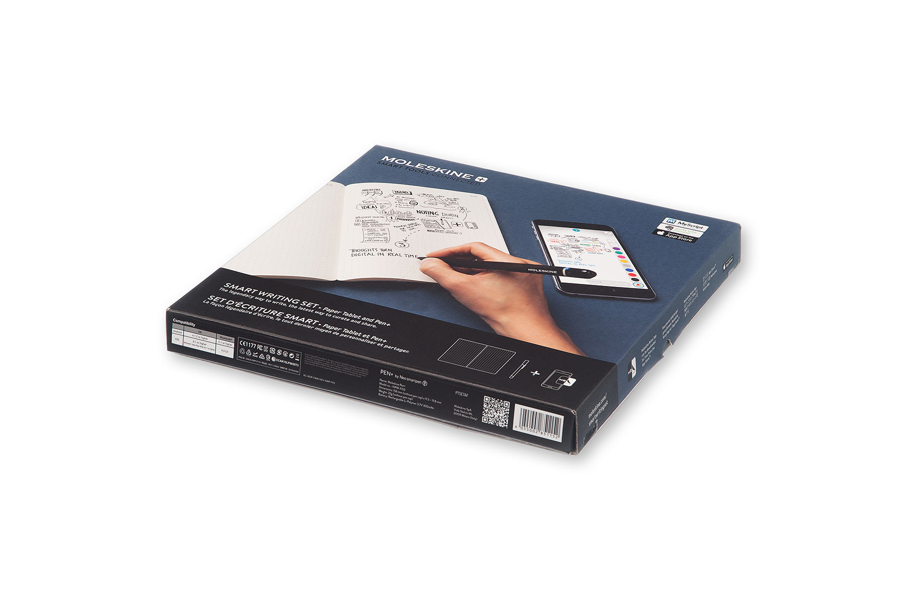 MOLESKINE Smart Writing Set - Paper Tablet und Pen+ Schwarz