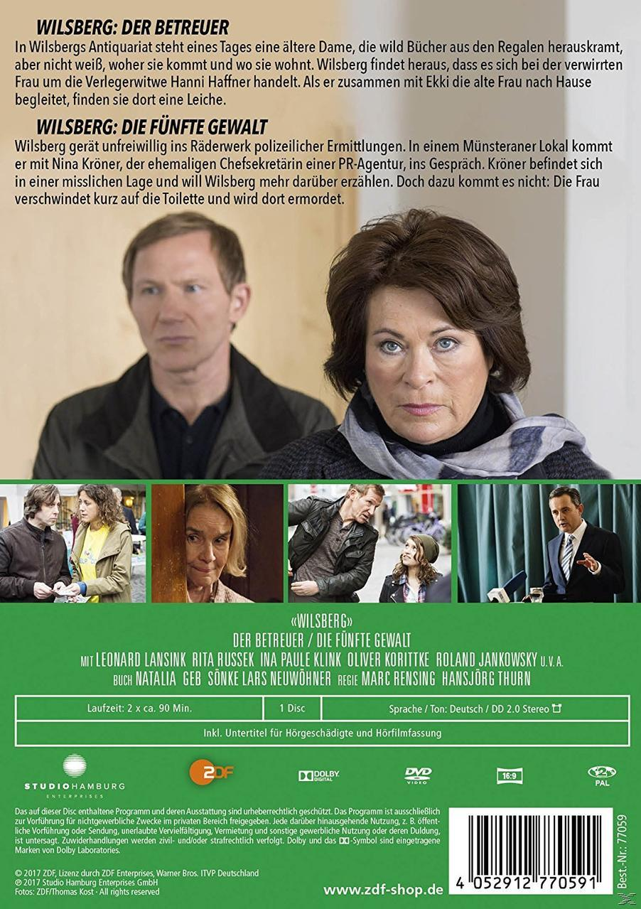 DVD-Cover einer deutschen Fernsehsendung. Enthält Schauspieler in einer Szene. Text am unteren Rand.