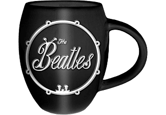 The Beatles - White On Black Bug Logo - bögre
