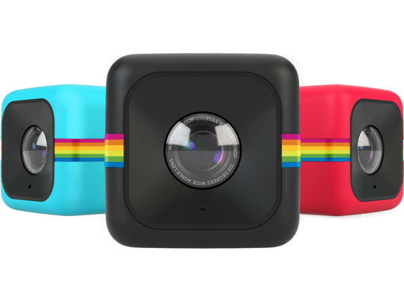 POLAROID Cube Full HD Lifestyle akciókamera, piros