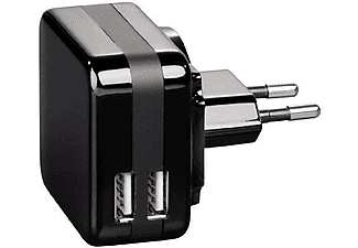 HAMA HM 14127 Şarj Cihazı 4200 mAh 2 x USB Girişli Siyah