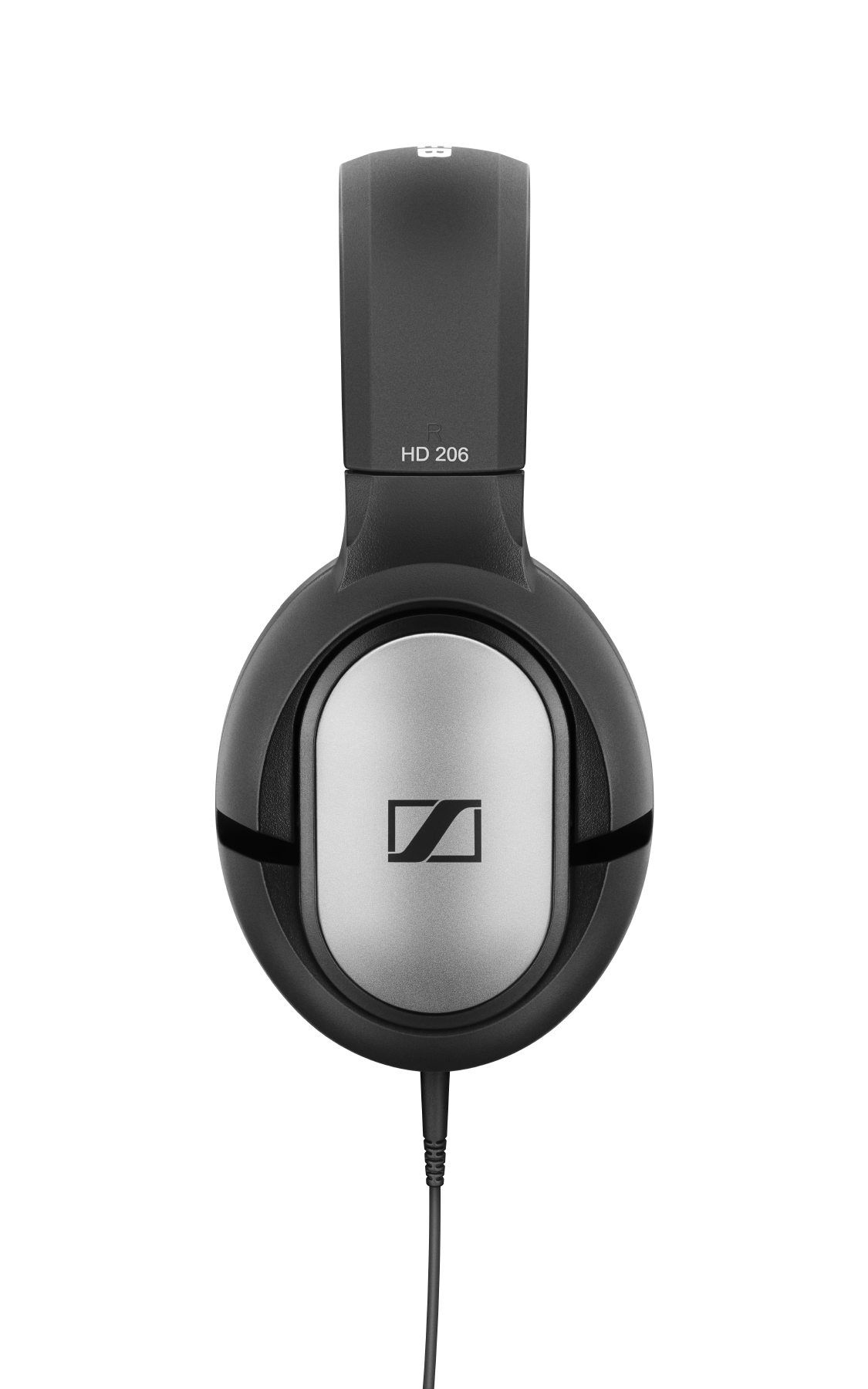 SENNHEISER HD 206, Over-ear Kopfhörer Schwarz/Silber