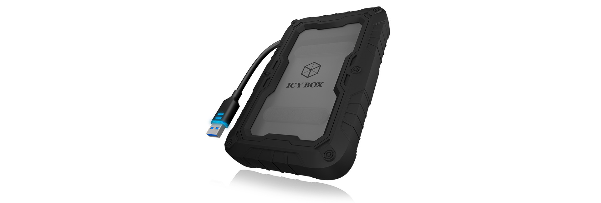 ICY BOX IB-AC603PL-U3 Adapterkabel, Schwarz
