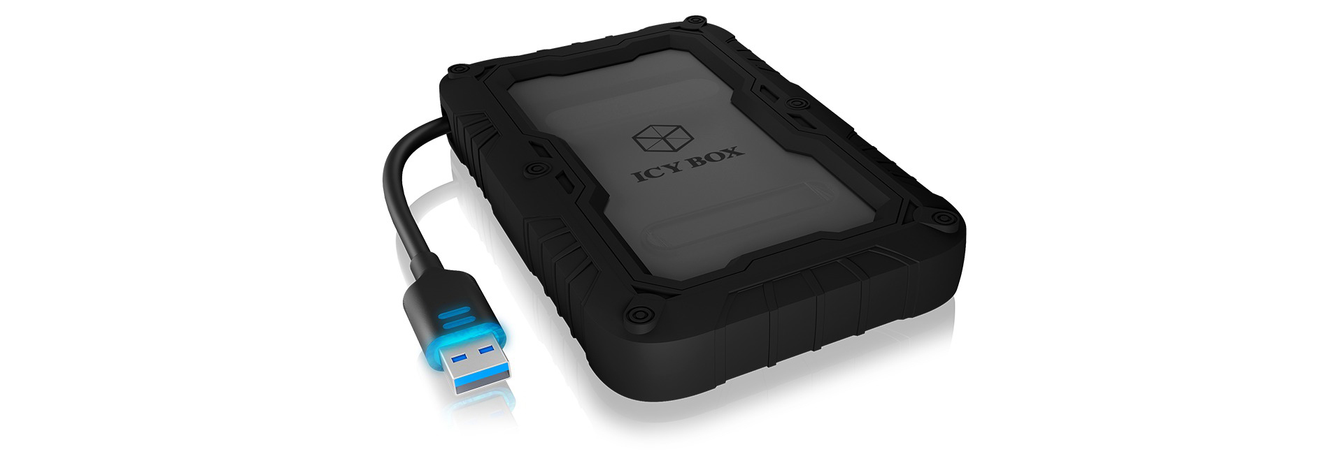 ICY BOX IB-AC603PL-U3 Adapterkabel, Schwarz