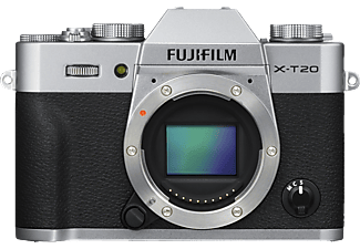 FUJIFILM FUJIFILM X-T20 - Fotocamera a ottica intercambiabile - 24.3 MP - Argento - Fotocamera Argento