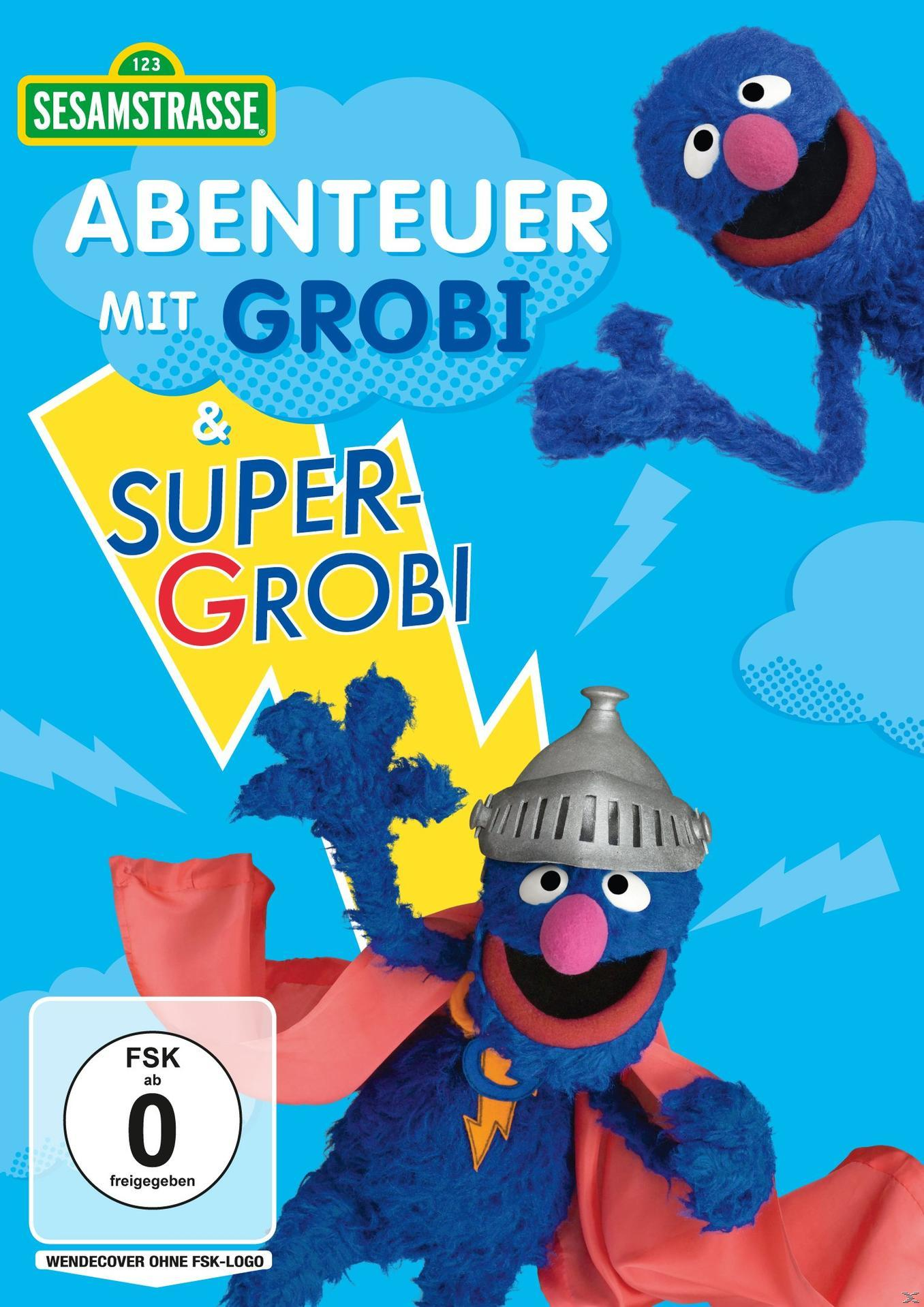 mit Sesamstrasse: DVD & Grobi Supergrobi Abenteuer