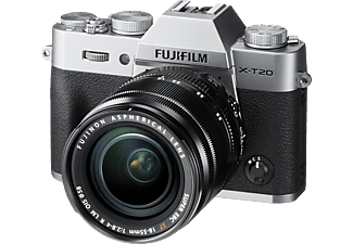 FUJIFILM X-T20 + FUJINON XF 18-55mm f/2.8-4 R - Appareil photo à objectif interchangeable Argent