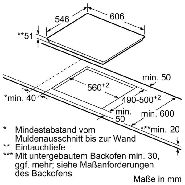 NEFF TTT 5660 N - T56TT60N0 Induktionskochfelder (606 mm breit, 4 Kochzonen)