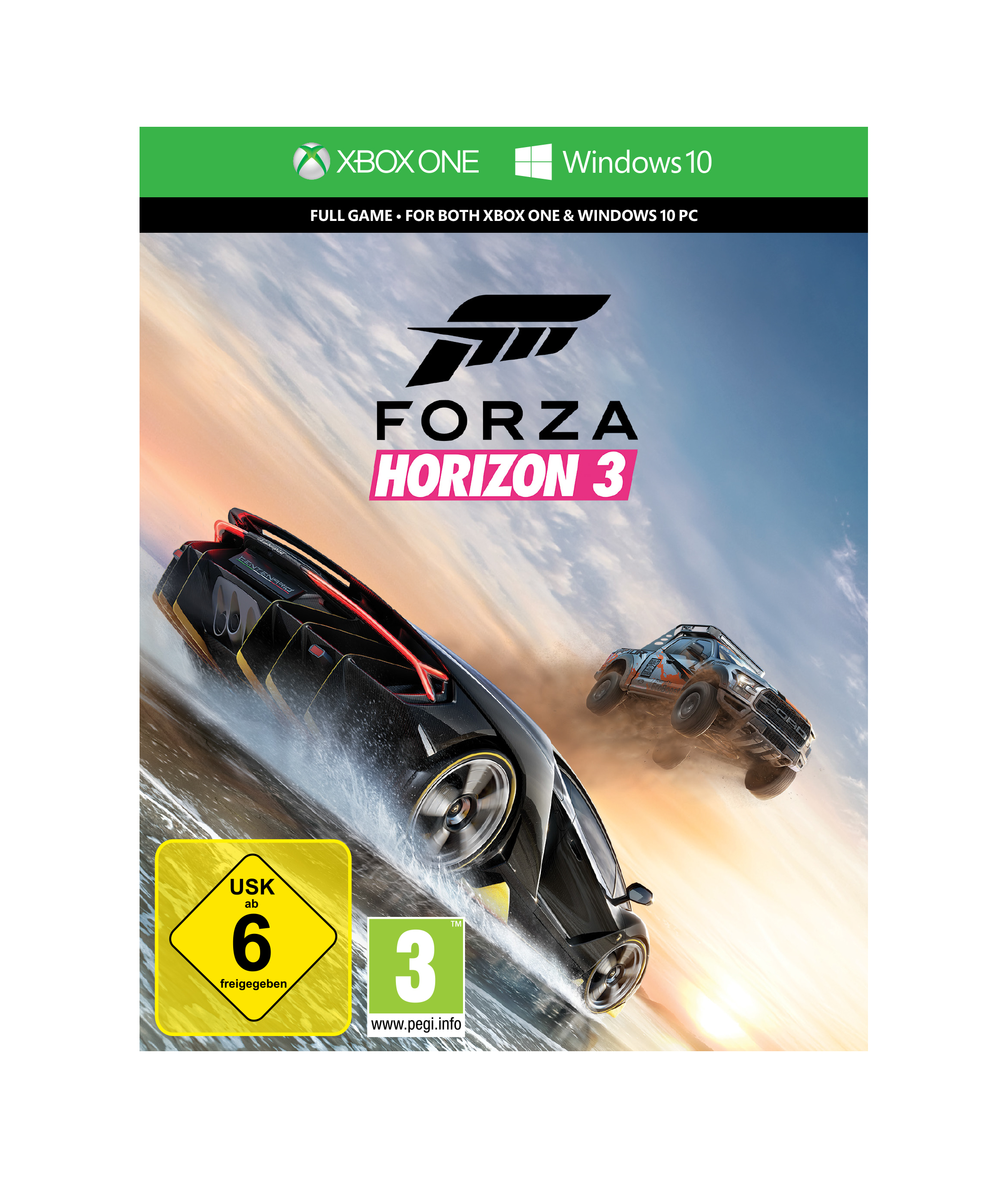 MICROSOFT Xbox One S 1TB Konsole - Forza Horizon 3 Bundle