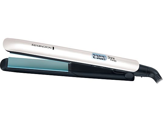 REMINGTON S8500 Shine Therapy - Piastra per capelli (Creme/Nero/Turchese)