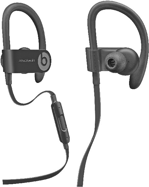 Auriculares deportivos - Beats Powerbeats3 Wireless, Chip Apple W1, Bluetooth, Autonomía 12 h, IPX7, Negro