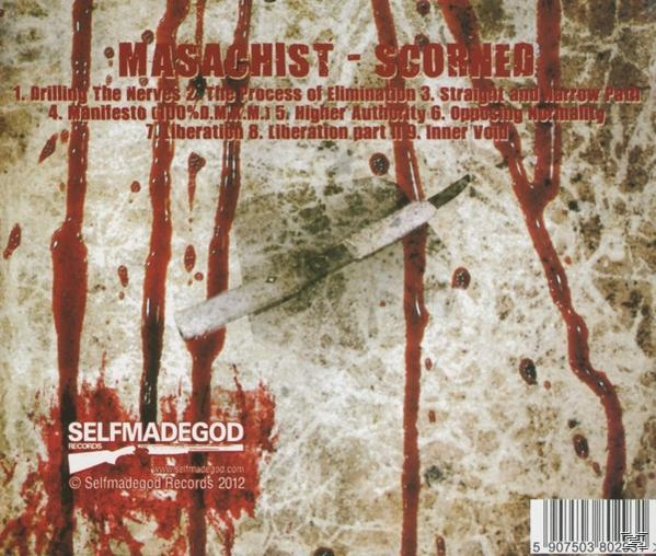 Masachist - Scorned  - (CD)