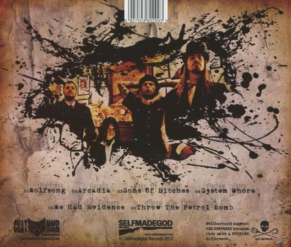 Hellbastard - Sons Of Bitches  - (5 Zoll Single CD (2-Track))