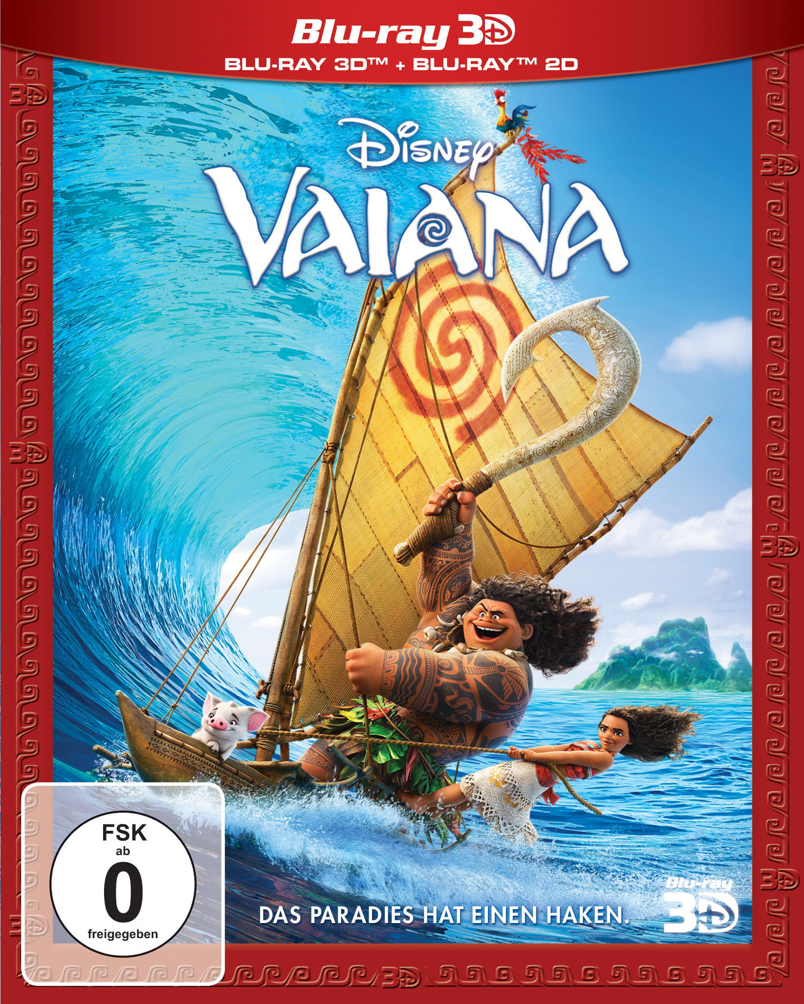 (+2D) Blu-ray Vaiana 3D Edition) (Special