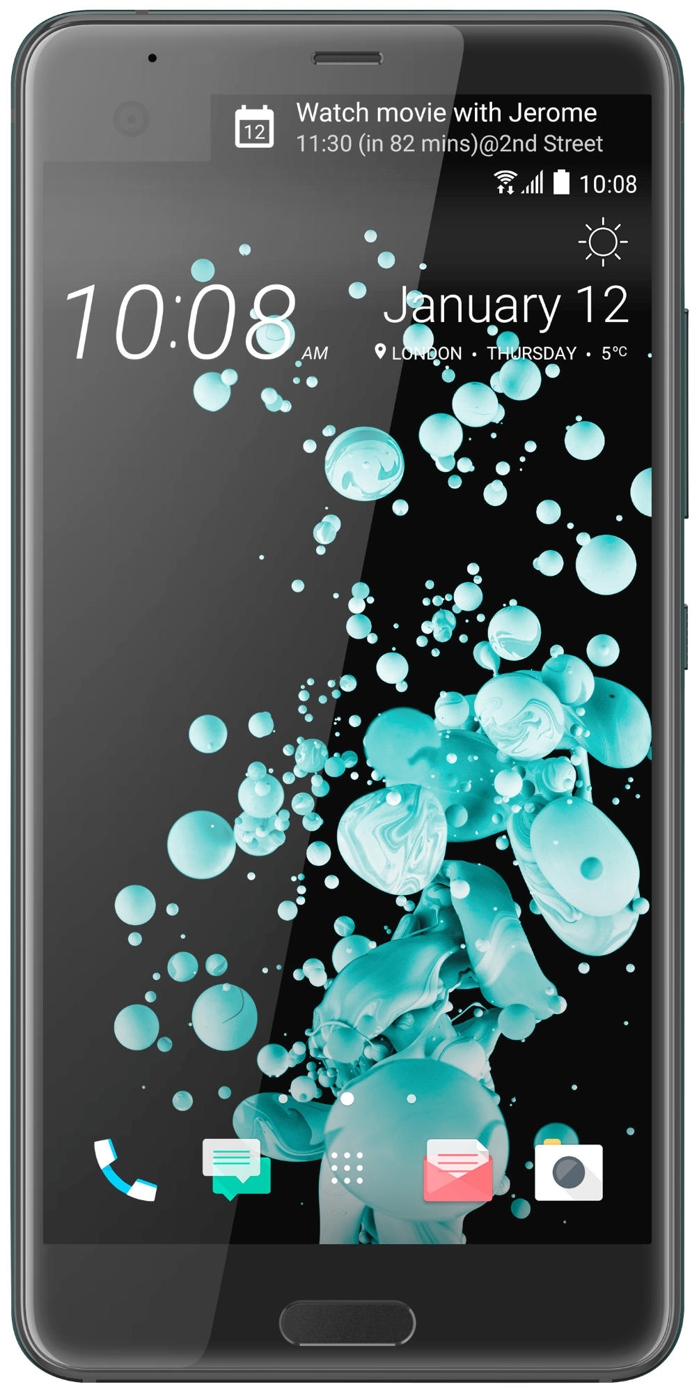 HTC U Ultra 64 GB Brilliant Black