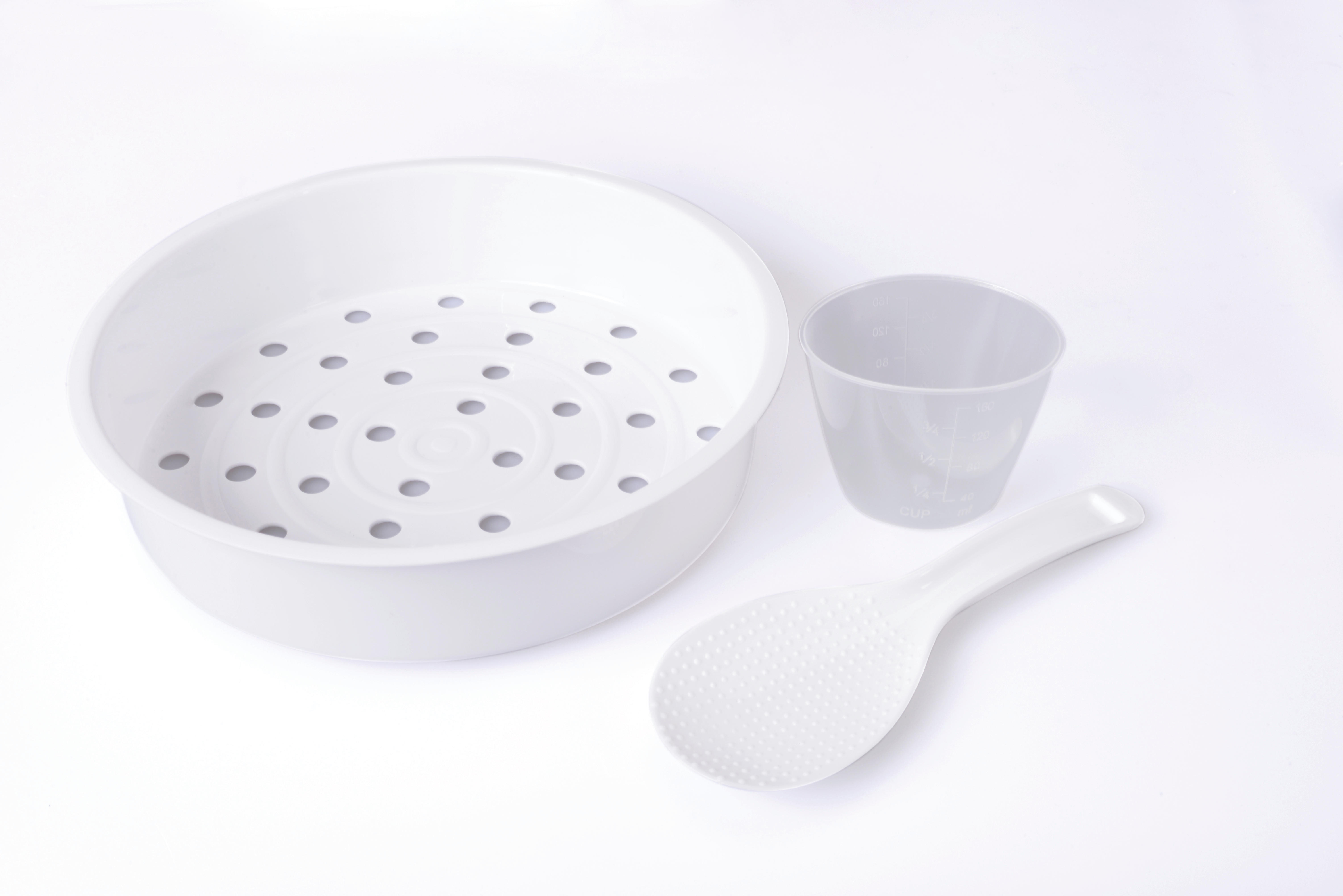 BKITCHEN COOK 200 - cuiseur de riz (Acier inoxydable/noir)